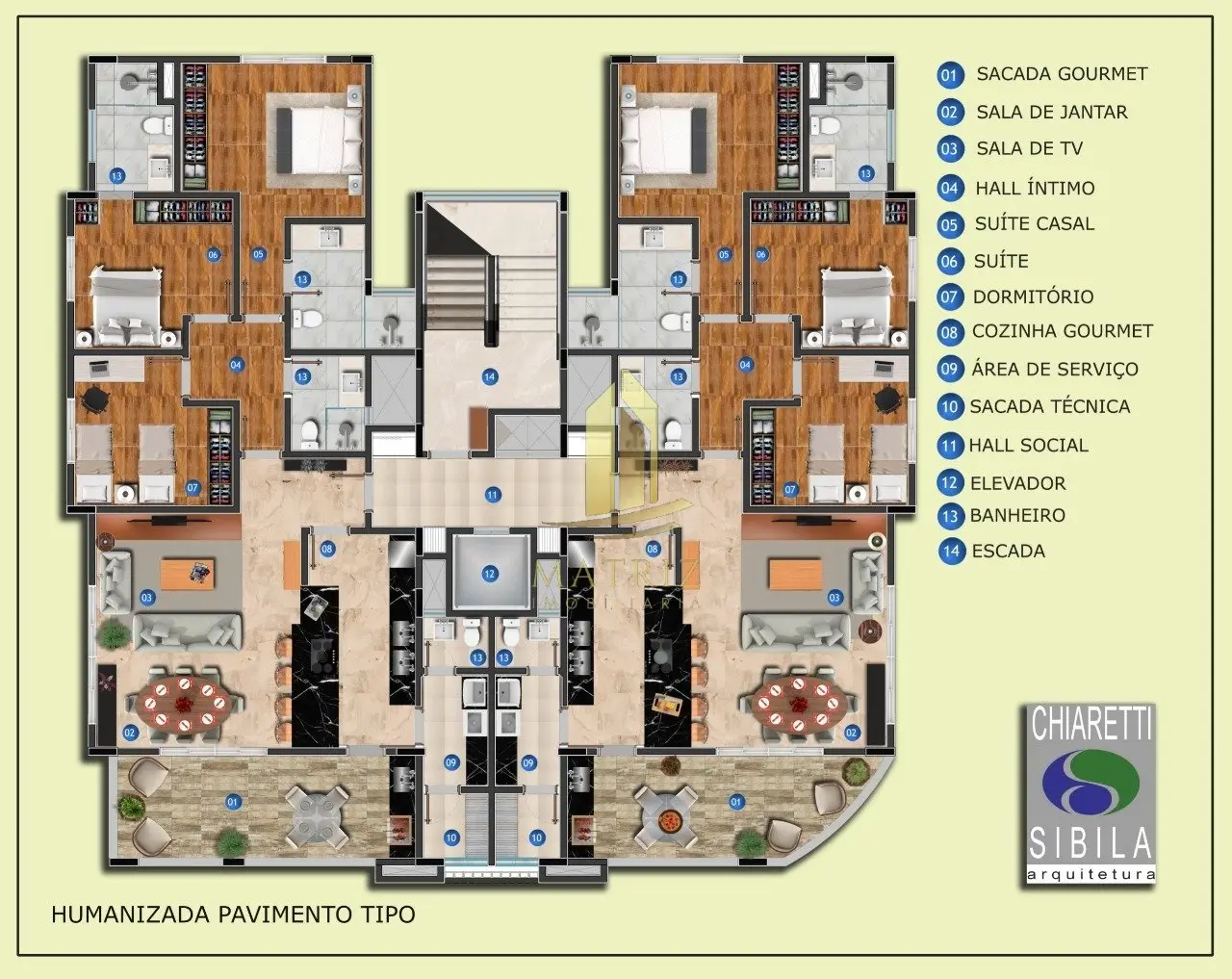 Apartamento à venda no Jardim Piratininga em Franca - Cód. 1442 (Foto 9) - Matriz Imobiliária