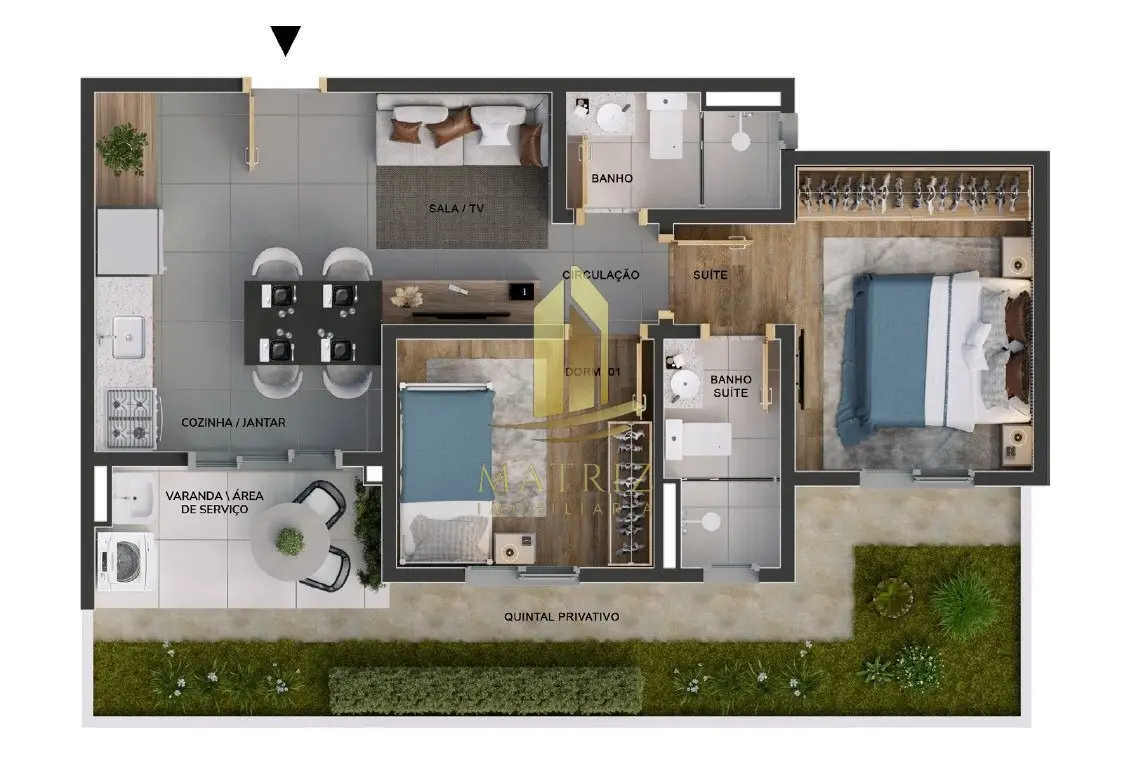 Apartamento à venda no Santa Lucia em Franca - Cód. 2945 (Foto 10) - Matriz Imobiliária