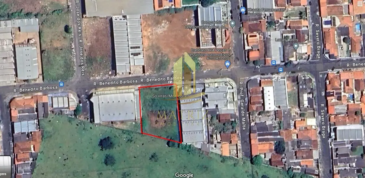 Terreno Industrial à venda no Jardim Paulistano em Franca - Cód. 3468 (Foto 1) - Matriz Imobiliária