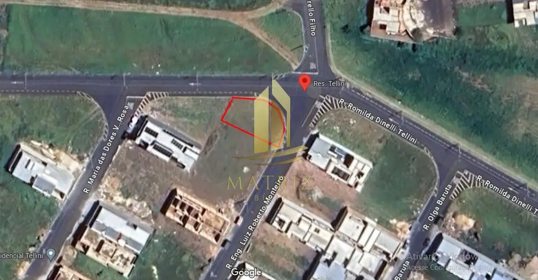 Terreno à venda no Residencial Tellini em Franca - Cód. 3602 (Foto 2) - Matriz Imobiliária