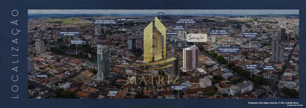 Empreendimento à venda no Residencial Baldassari em Franca - Cód. 3840 (Foto 3) - Matriz Imobiliária