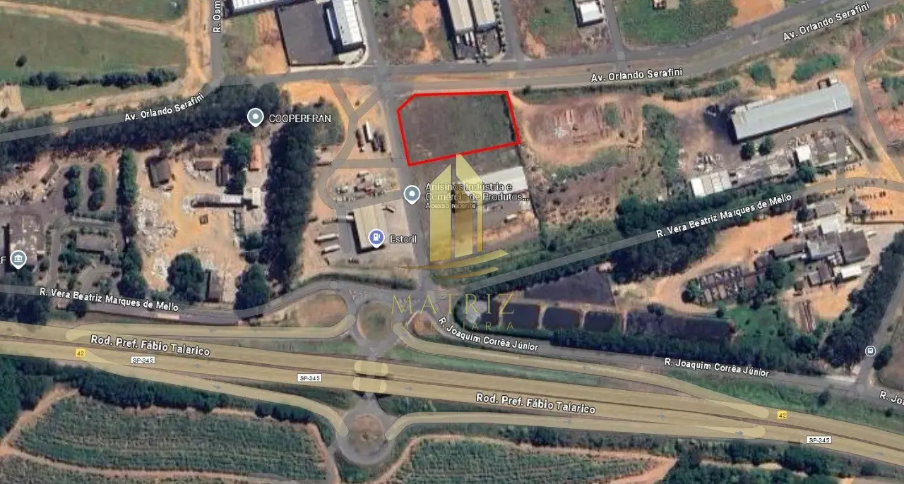 Terreno Industrial para alugar no Distrito Industrial Antônio Della - Torre em Franca - Cód. 4454 (Foto 2) - Matriz Imobiliária