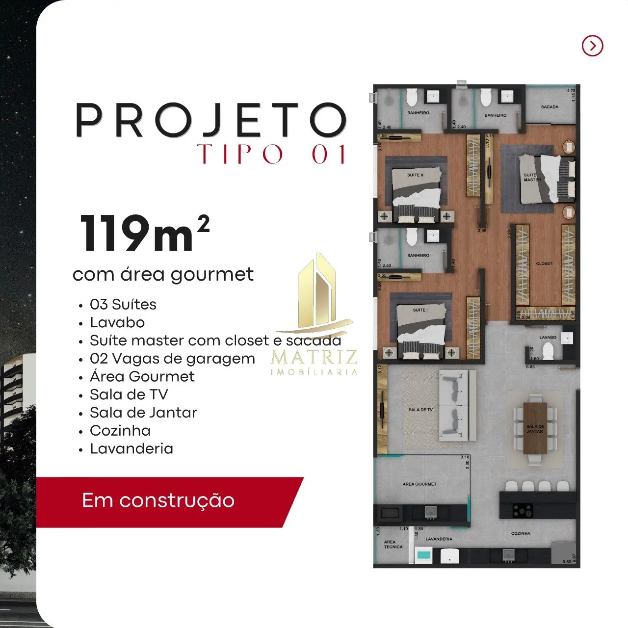 Empreendimento à venda no Cidade Nova em Franca - Cód. 4691 (Foto 1) - Matriz Imobiliária