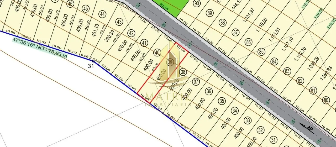 Terreno à venda no Condomínio dos Bosques em Miguelópolis - Cód. 5371 (Foto 2) - Matriz Imobiliária
