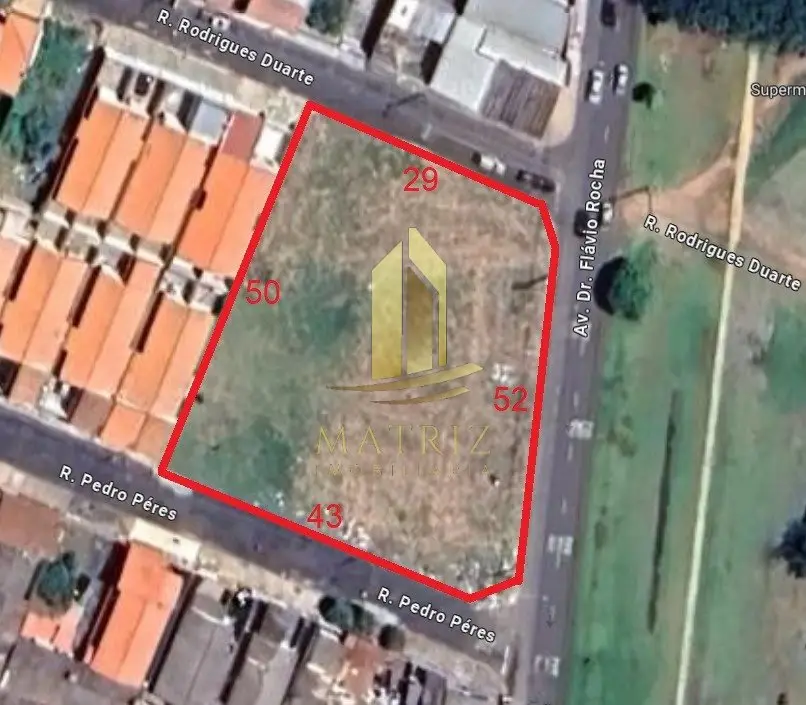 Terreno Comercial à venda no Jardim Redentor em Franca - Cód. 3352 - Matriz Imobiliária