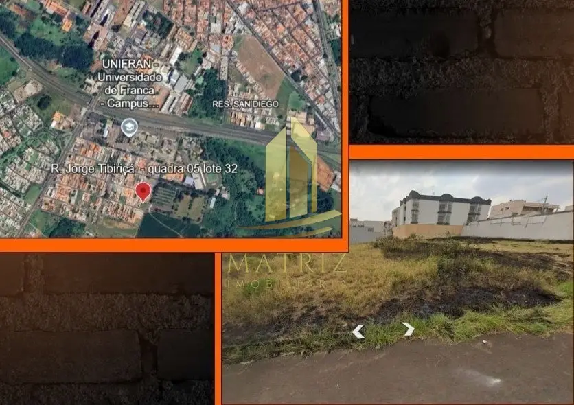 Terreno à venda no Parque Universitário em Franca - Cód. 4092 - Matriz Imobiliária