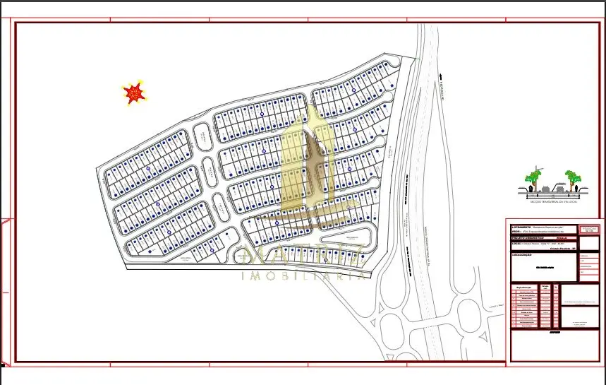 Terreno à venda no Reserva dos Ipês em Cristais Paulista - Cód. 4810 - Matriz Imobiliária